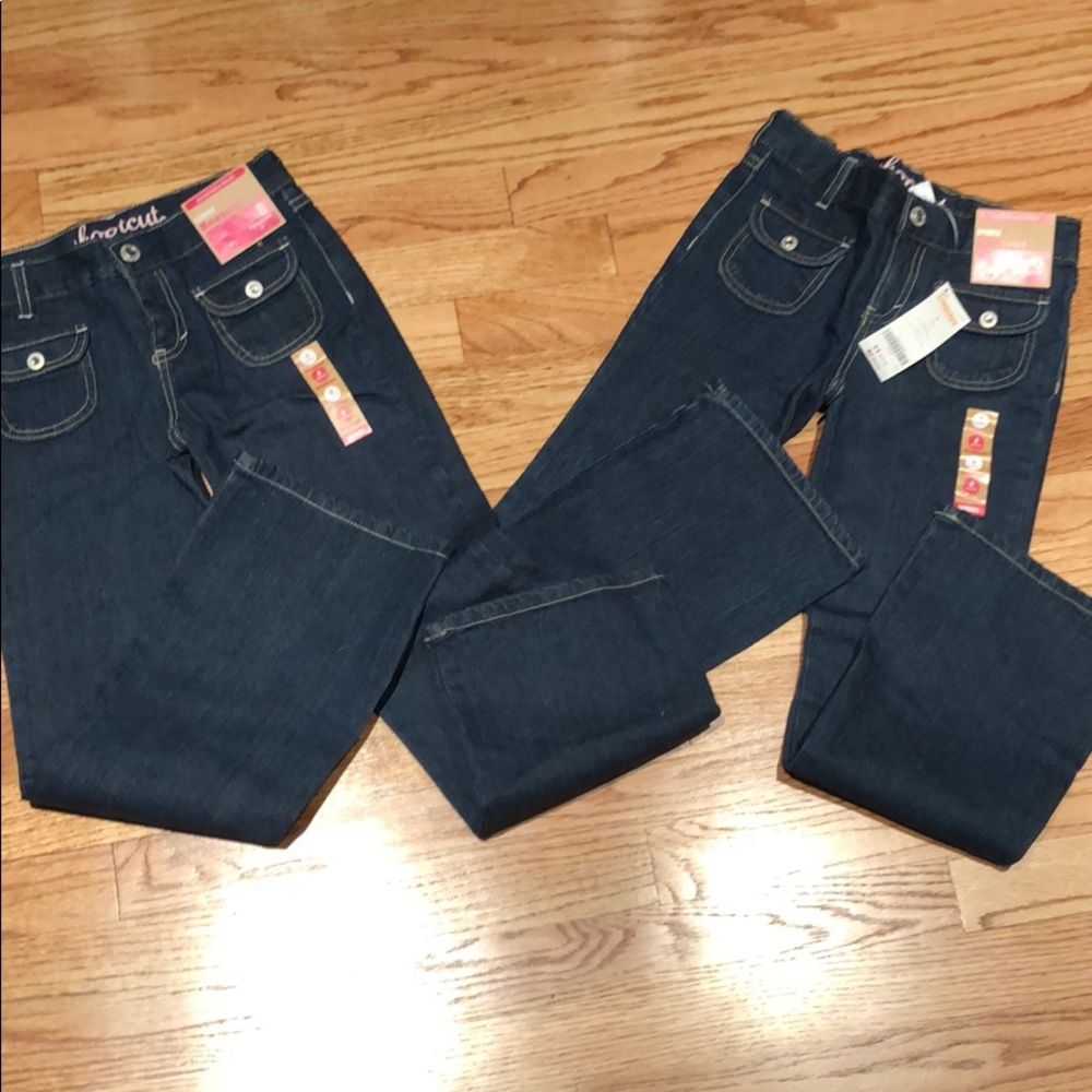 NWT Lot of 2 Gymboree boot cut jeans size 8
